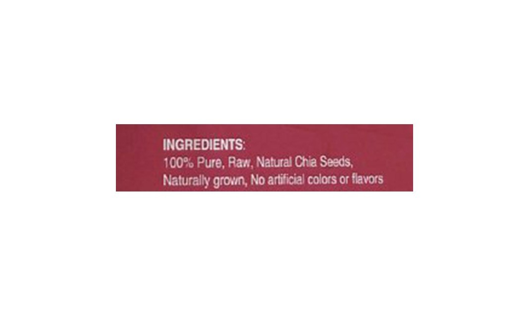Flyberry Gourmet Black Chia Seeds    Pack  500 grams